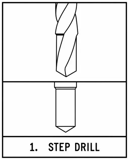 CSD0531 - Step drill