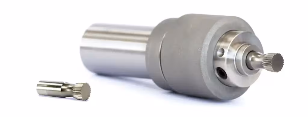 Crownsert swage tool installation